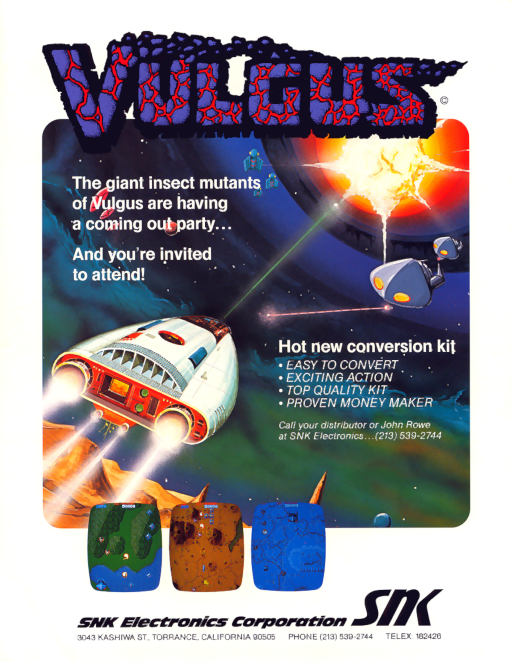 Vulgus (set 1) MAME2003Plus Game Cover